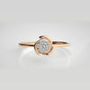 The Luna Embrace Cluster Diamond Ring