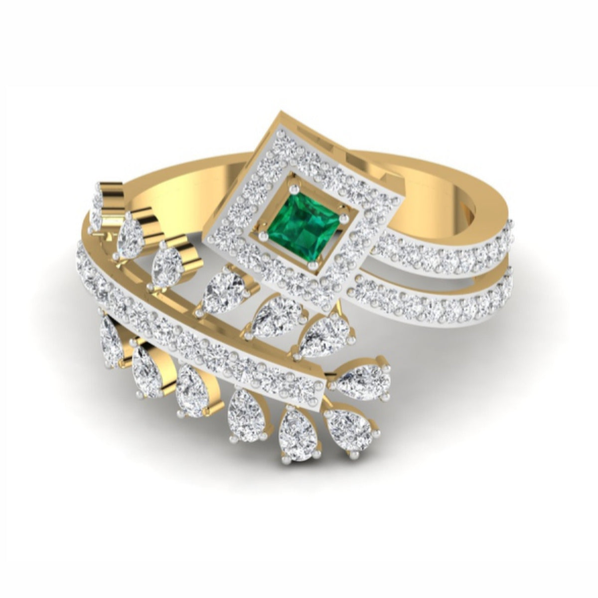 The Magnificent Diamond Cocktail Ring