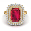 The Marquise Ruby & Diamond Cocktail Ring