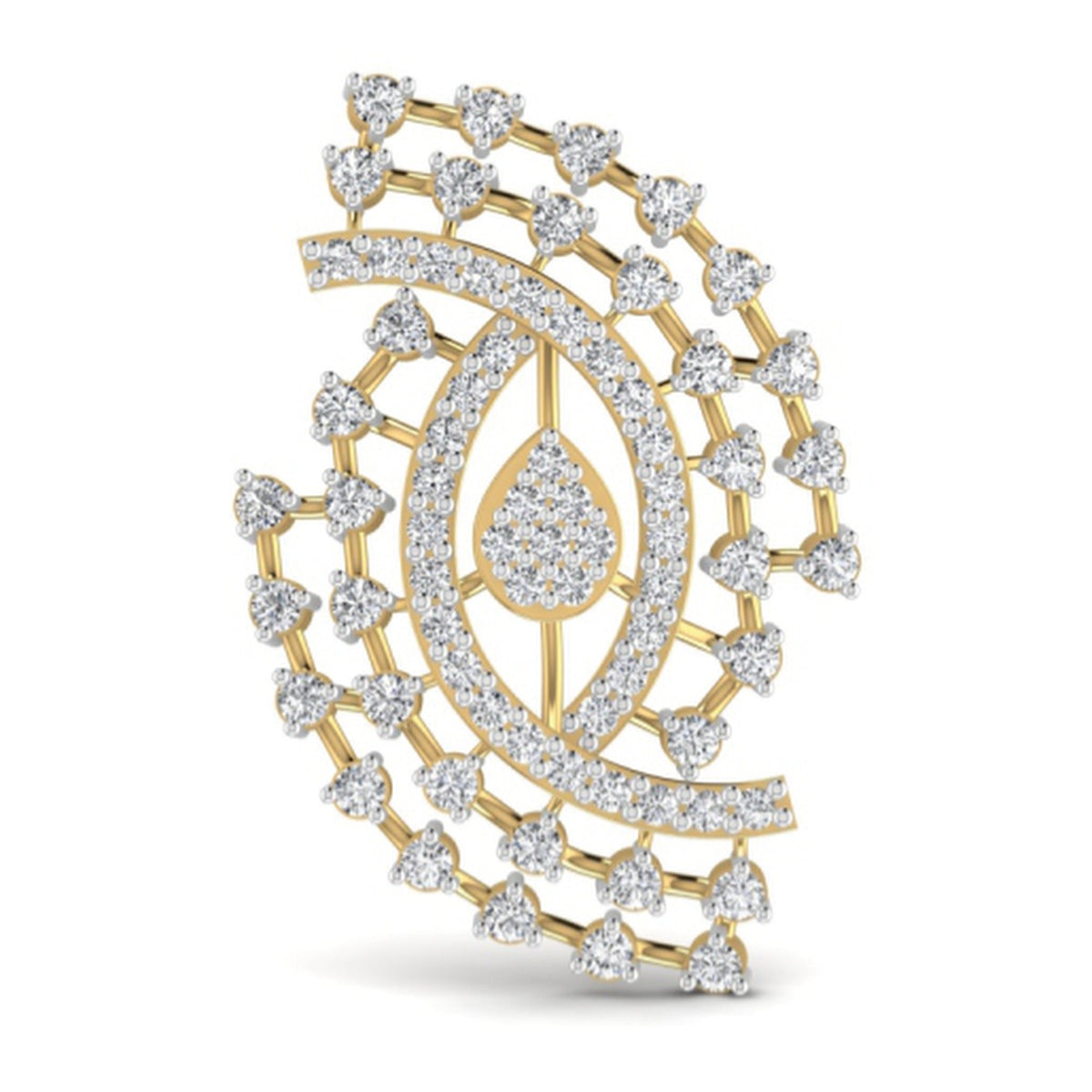 The Monarch Diamond Cocktail Pendant