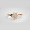 The Ophelia Celestial Wave Diamond Ring