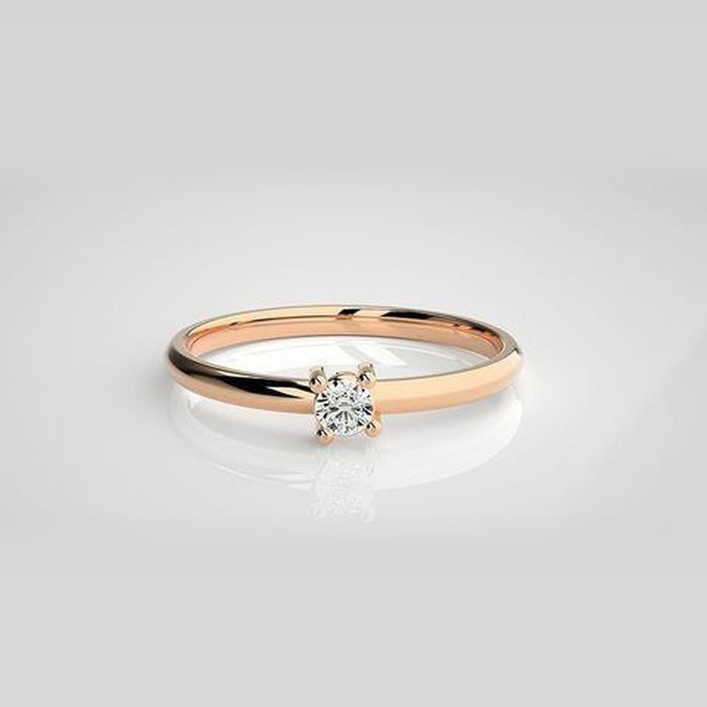 The Ophelia Ethereal Knot Diamond Ring
