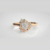 The Ophelia Geometric Navette Diamond Ring
