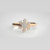 The Ophelia Orbit Cluster Diamond Ring