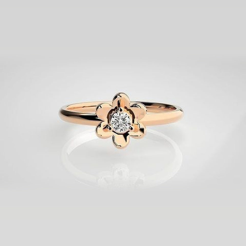The Ophelia Prism Horizon Diamond Ring