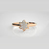 The Ophelia Spiral Swirl Diamond Ring