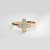 The Ophelia Whispering Leaf Diamond Ring