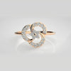 The Papillon Bow Diamond Ring