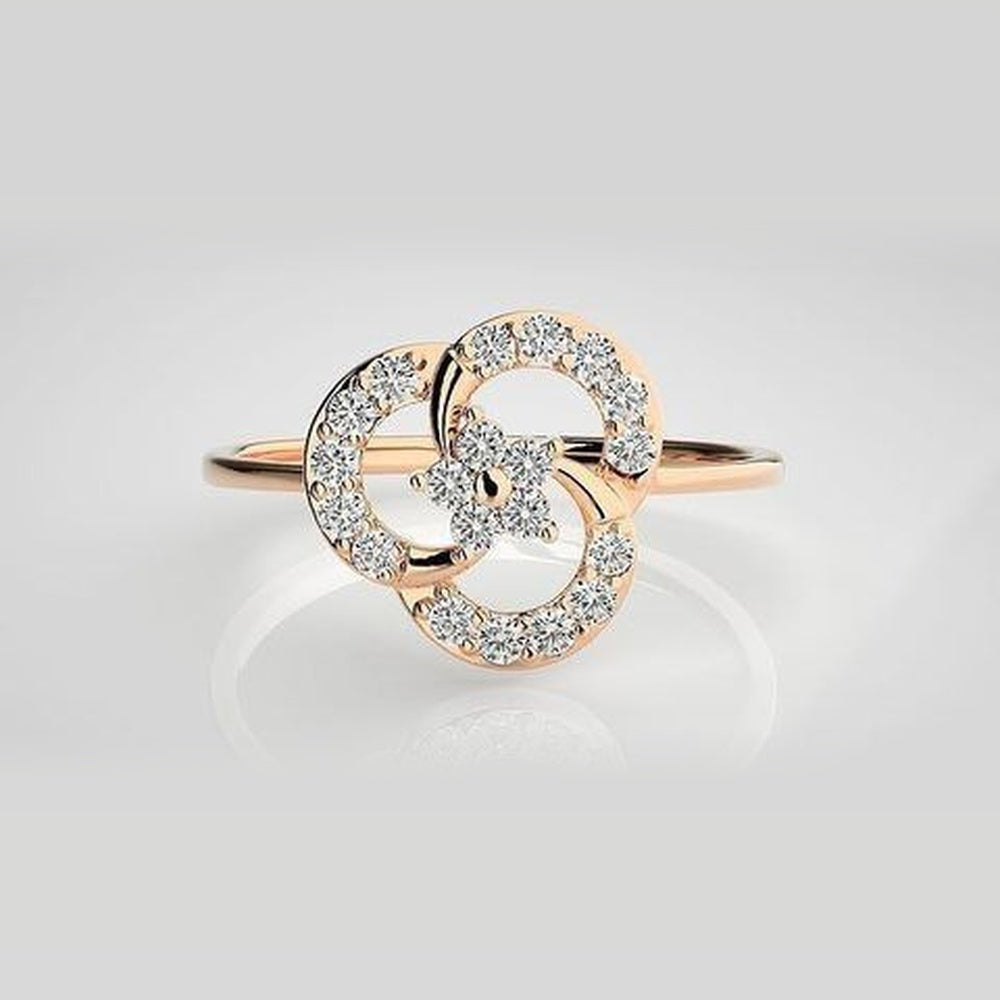 The Papillon Bow Diamond Ring