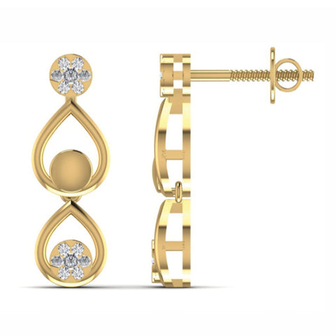 The Prism Diamond Chandelier Earrings