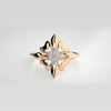 The Regal Clover Crest Diamond Ring