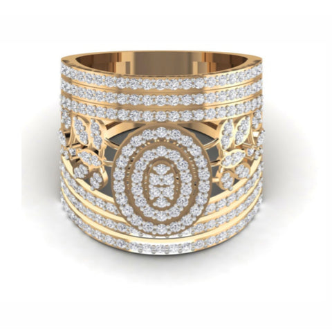 The Royale Diamond Cocktail Ring