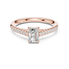 The Seraphina Classic Cathedral Diamond Ring