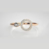 The Seraphina Ethereal Knot Diamond Ring