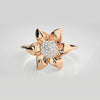 The Seraphina Floating Halo Diamond Ring