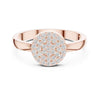 The Seraphina Floating Solitaire Diamond Ring