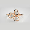 The Seraphina Orbit Cluster Diamond Ring