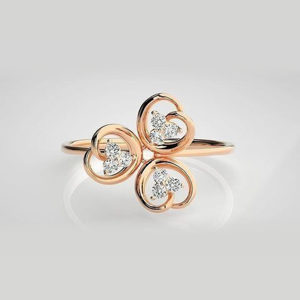 The Seraphina Orbit Cluster Diamond Ring