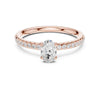The Seraphina Pavé Eternity Diamond Ring