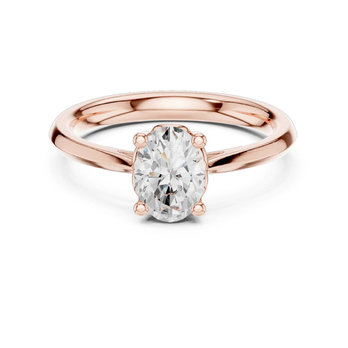 The Seraphina Twin Pavé Band Diamond Ring