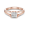 The Seraphina Vintage Milgrain Diamond Ring
