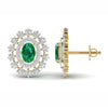 The Siren Emerald & Diamond Chandelier Earrings