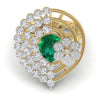 The Siren Emerald & Diamond Cocktail Ring
