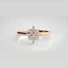 The Solis Cascading Dewdrop Diamond Ring