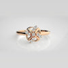 The Solis Crescent Glow Diamond Ring