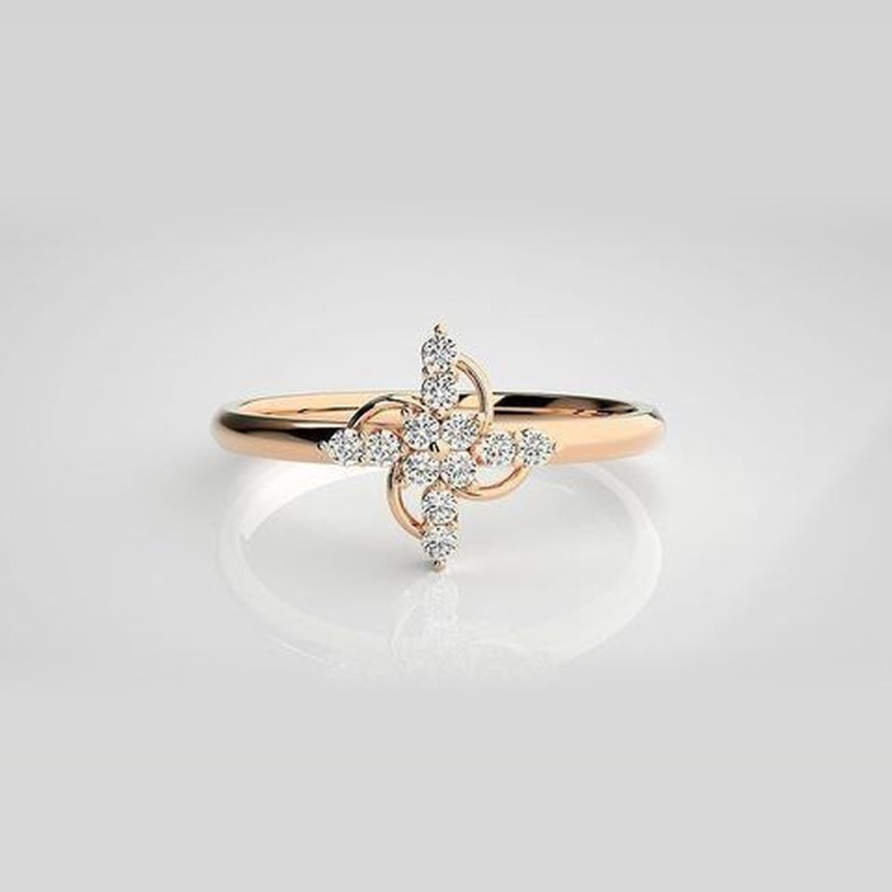The Solis Harmonie Crown Diamond Ring