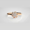 The Solis Lattice Arch Diamond Ring