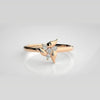 The Solis Marquise Leaf Diamond Ring