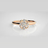 The Solis Modernist Bypass Diamond Ring