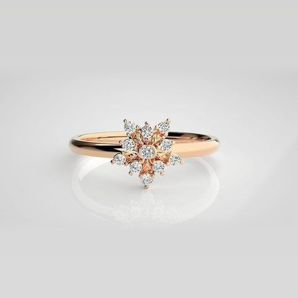 The Solis Orbit Cluster Diamond Ring