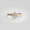The Solis Starlight Cross Diamond Ring