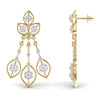 The Solitaire Diamond Chandelier Earrings