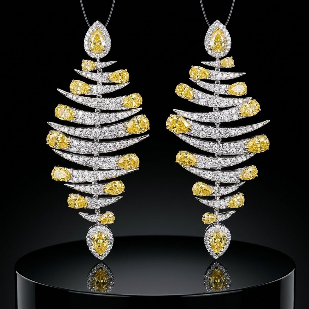 The Solstice Wave Earrings