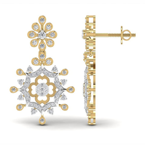 The Sovereign Diamond Chandelier Earrings