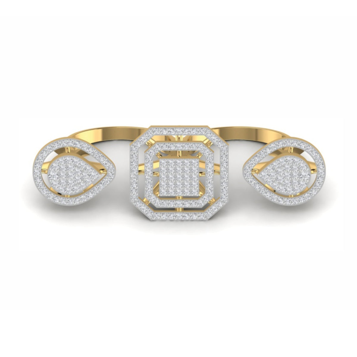 The Starlight Diamond Cocktail Ring