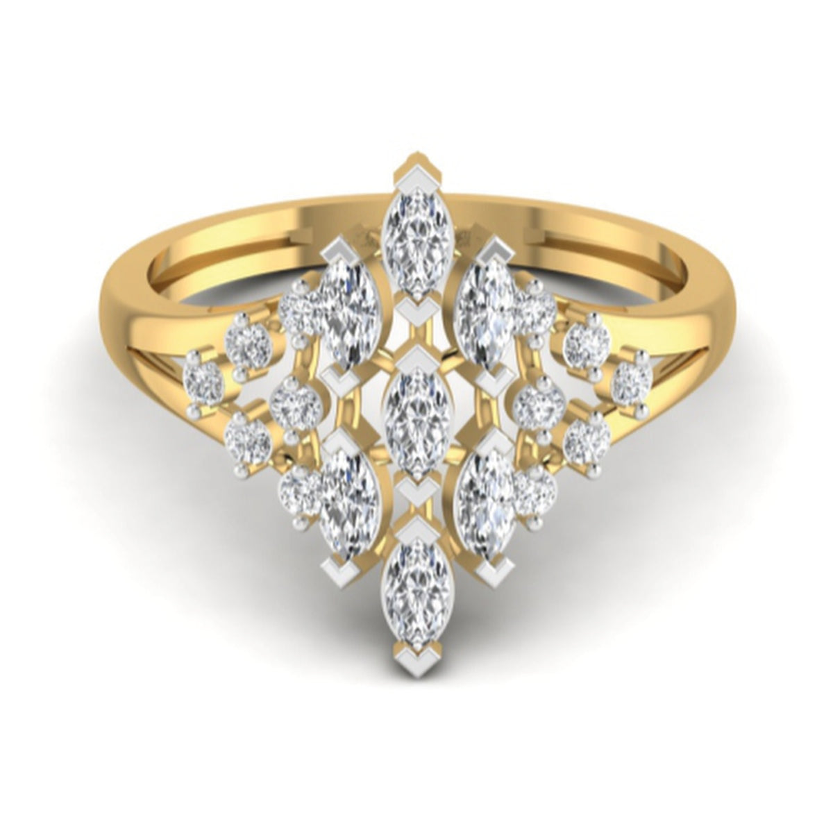 The Sultana Diamond Cocktail Ring
