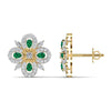 The Tivoli Emerald & Diamond Chandelier Earrings