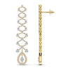 The Verona Diamond Chandelier Earrings