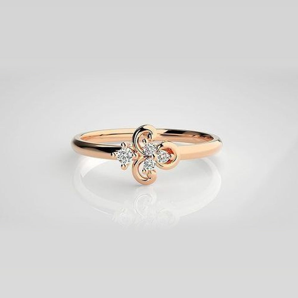 The Verve Dancing Flame Diamond Ring