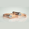 The Verve Entwined Helix Diamond Ring