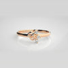 The Verve Geometric Navette Diamond Ring