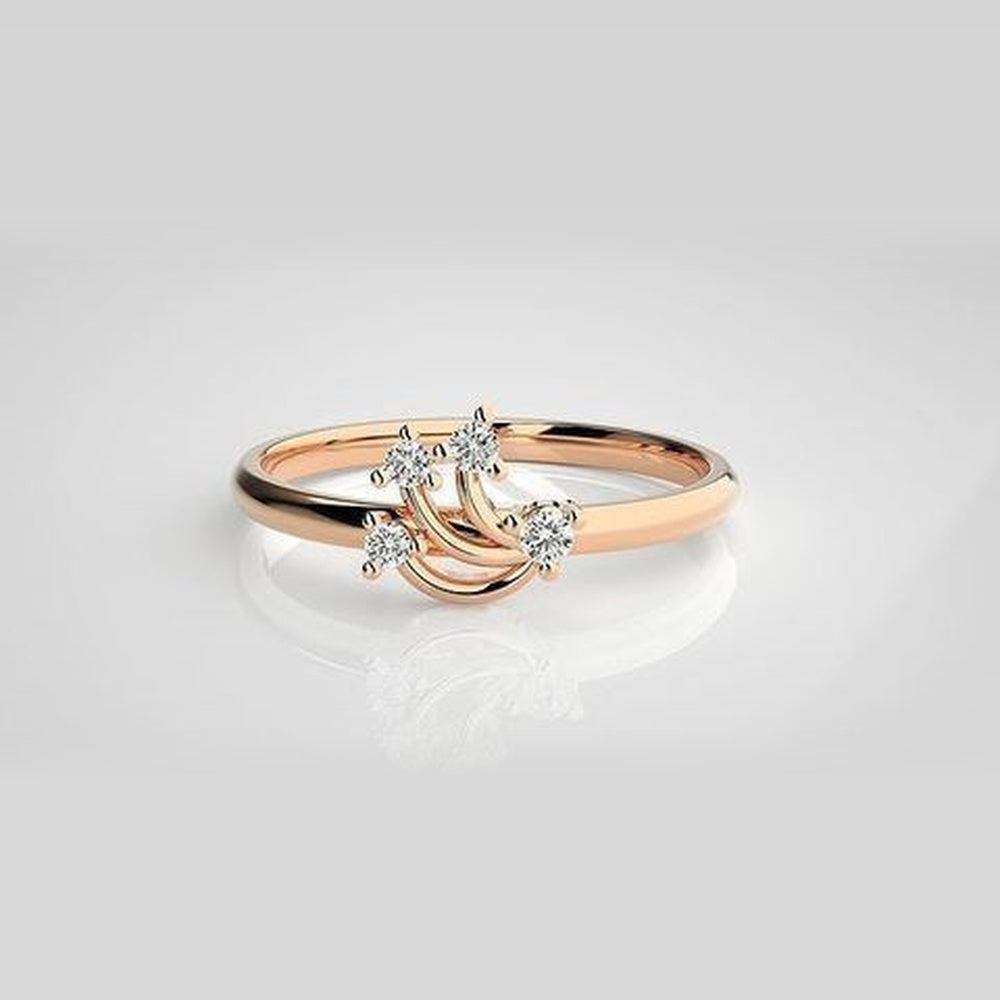 The Verve Marquise Leaf Diamond Ring