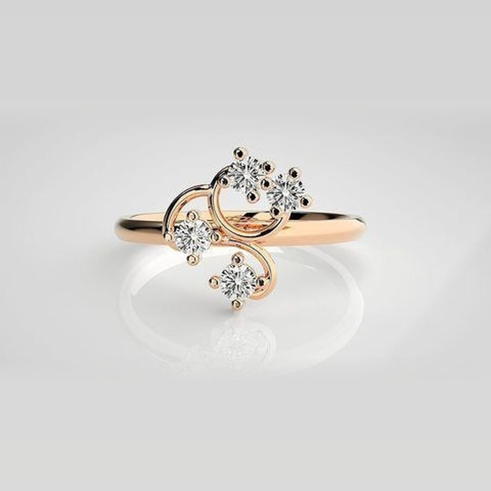 The Verve Petal Bloom Diamond Ring
