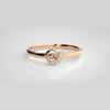 The Verve Spiral Swirl Diamond Ring