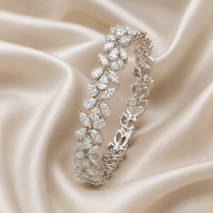 Ethereal Flora Diamond Bracelet