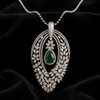 The Imperial Emerald & Diamond Floral Cascade Pendant